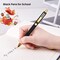 Ballpoint Pens Black Ink Ball Point Pen with Super Soft Grip Medium Point 1.0mm for Office (Vintage 12-count)